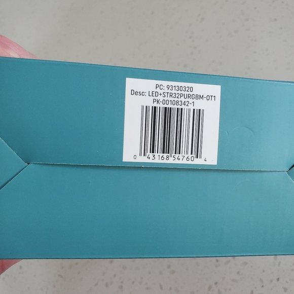 GE LED Light Strips, Remote, Color + White, 32 tf, Trimmable, Sync to Music, New - Picture 9 of 14